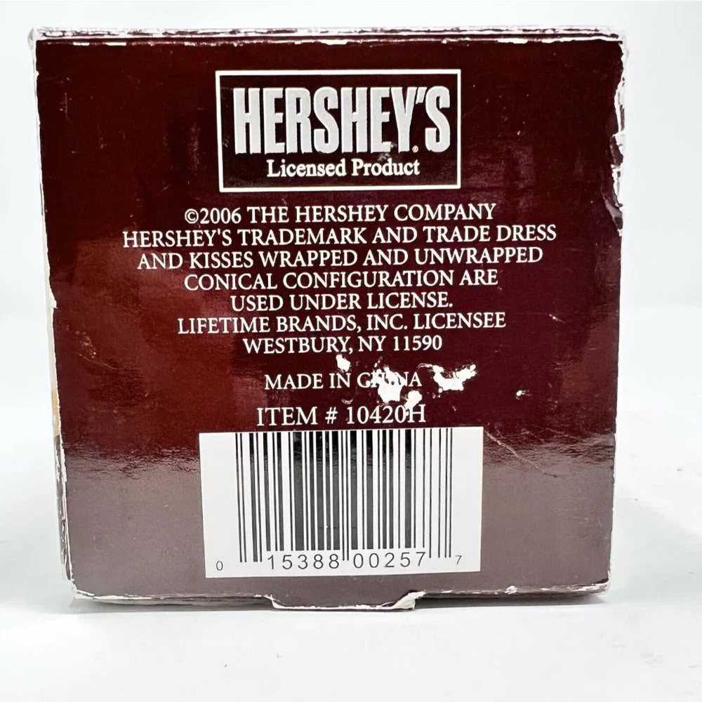 Hershey Kisses 28 Piece Cookie Press 21 Disc 6 Tips - New Damaged‎ Box